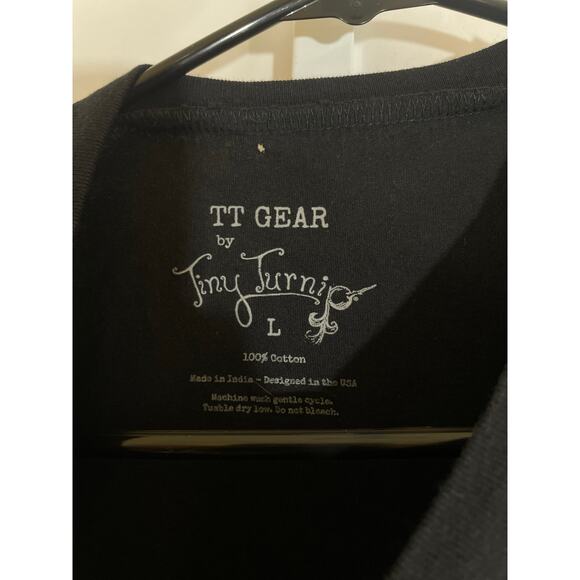 TT Gear by Tiny Turnip Baltimore Orioles Tee - Women Size L - Black - Picture 4 of 5